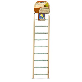 Penn Plax Cement Ladder 9 Step for Small Birds