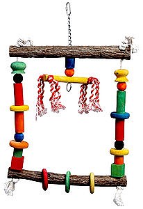Bono Fido Square Swing Large Bird Toy