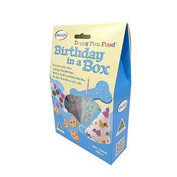 Wagalot Birthday in a Box Blue Dog Treats