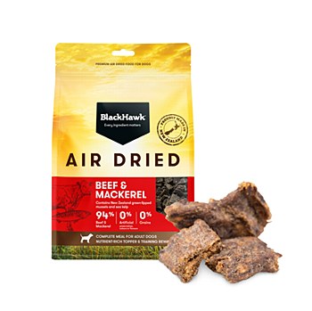 BlackHawk Air Dried Beef &amp; Mackerel 2kg Dry Dog Food