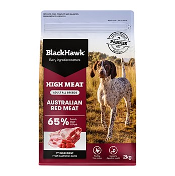 BlackHawk High Meat Australian Red Meat 2kg Dry Dog Food