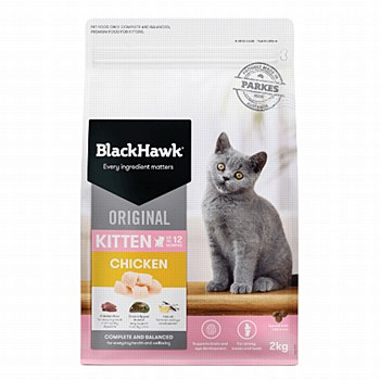 BlackHawk Kitten Chicken Dry Cat Food 2kg