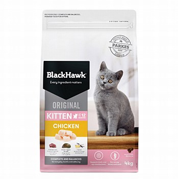 BlackHawk Kitten Chicken Dry Cat Food 4kg