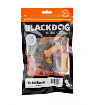 Blackdog Mini Biscuits Multi Dog Treats 150g