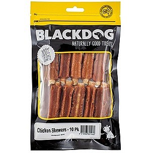Blackdog Chicken Skewers Dog Treats (10 Pack)