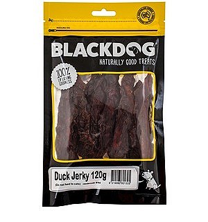 Blackdog Duck Jerky Dog Treats 120g