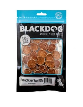 Blackdog Fish &amp; Chicken Sushi Dog Treats 150g