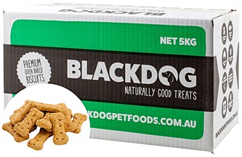 Blackdog Premium Biscuits Double Cheese Dog Treats 5kg