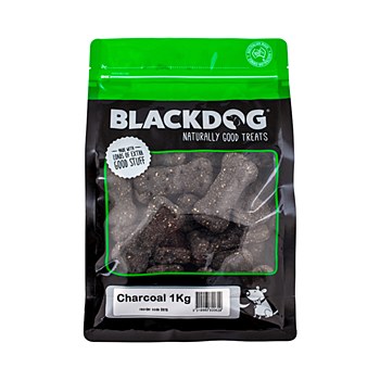 Blackdog Premium Biscuits Charcoal Dog Treats 1kg