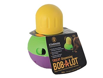Bob A Lot Treat Dispenser Dog Toy Small