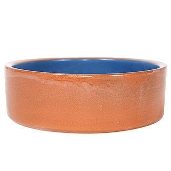 Showmaster Ceramic Blue 7 inch Dog Bowl