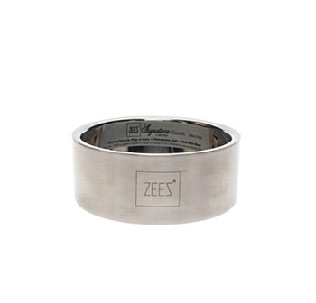 Zeez Signature Collection Stainless Steel Classic 365ml Dog Bowl