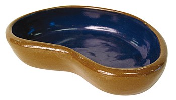 Masterpet Reptile Stoneware Dish Kidney Small
