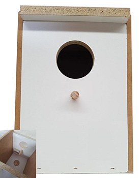 Jens Bird Nest Box Parrot Small Pyramind