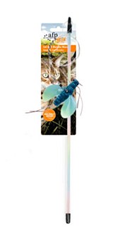 All For Paws Natural Instincts Morpho Moth Play Wand Cat Toy