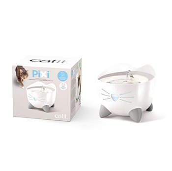 Catit Pixi Cat Water Fountain Steel