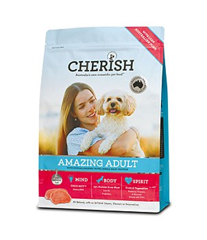 Cherish Amazing Adult Pork 15kg Dry Dog Food
