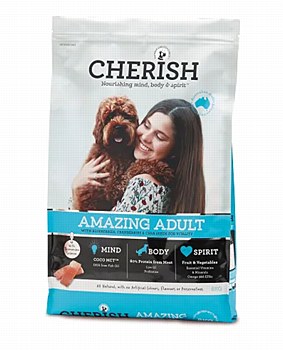 Cherish Amazing Adult Chicken &amp; Salmon 8kg Dry Dog Food