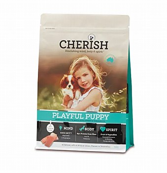 Cherish Playful Puppy 3kg Dry Dog Food