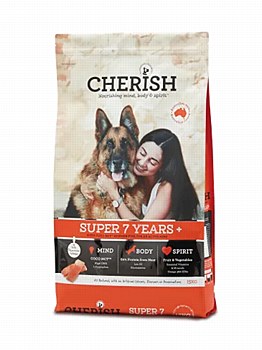 Cherish Mindful Mature Super 7+ 15kg Dry Dog Food