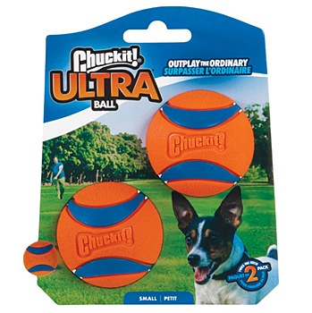 Chuckit! Ultra Ball Small 5cm Dog Toy (2 Pack)