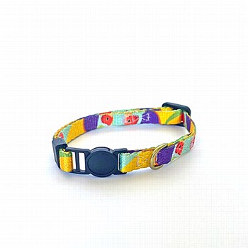 AniPal Gigi the Gouldian Finch Cat Collar Small