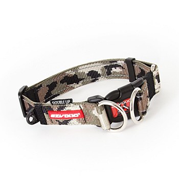 EzyDog Dog Collar Double Up Extra Large Camouflage