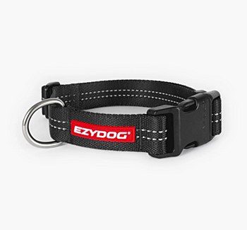 EzyDog Dog Collar Essential Large Black