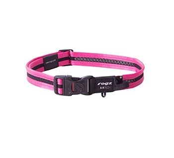 Rogz Dog Collar Airtech Classic Sunset Pink Extra Large