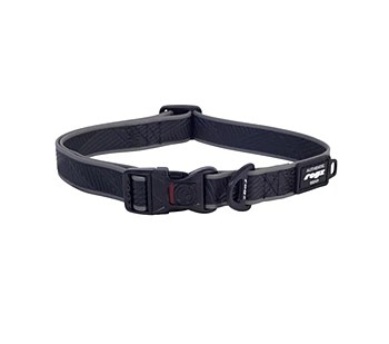Rogz Dog Collar Classic Amphibian Black Large