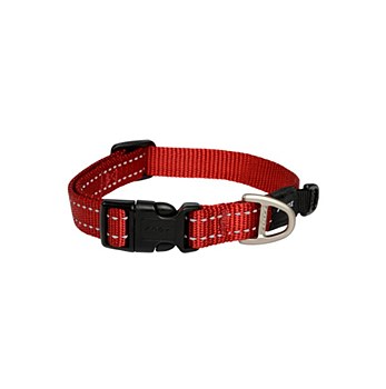 Rogz Dog Collar Classic Medium Red