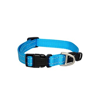 Rogz Dog Collar Classic Medium Turquoise
