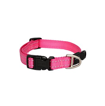 Rogz Dog Collar Classic Medium Pink