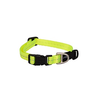 Rogz Dog Collar Classic Small Dayglow Yellow