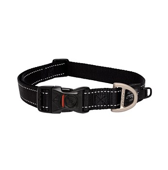 Rogz Dog Collar Classic XLarge Black