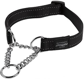 Rogz Dog Obedience Collar Classic Large Black