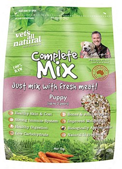 Vet's All Natural Complete Mix Puppy 1kg