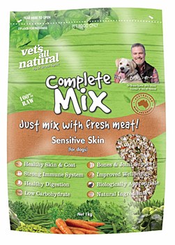 Vet's All Natural Complete Mix Sensitive Skin 1kg