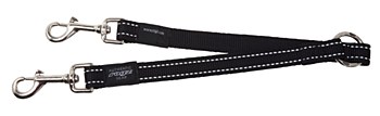 Rogz Dog Lead Splitter Classic Large Black
