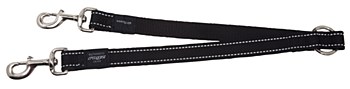 Rogz Dog Lead Splitter Classic XLarge Black