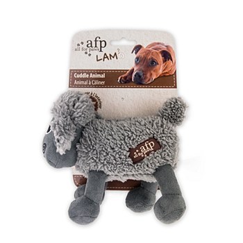 All For Paws Cuddle Farm Sheep Squeaky Dog Toy