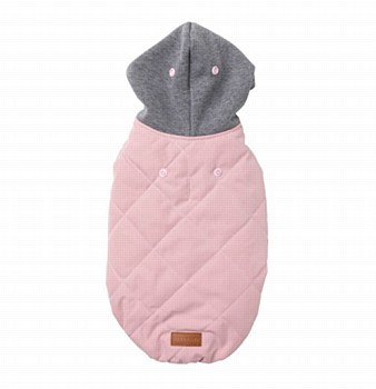FuzzYard Dog Coat Cremorne Hoodie Pink Size 6