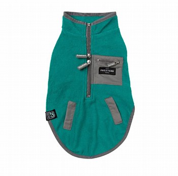 FuzzYard Dog Coat Fitzroy Jacket Green Size 1