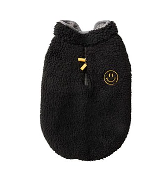 FuzzYard Dog Coat Basecamp Jacket Black Size 1