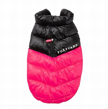 FuzzYard Dog Coat South Harlem Puffer Jacket Pink Size 7