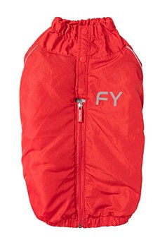 FuzzYard Dog Jacket Space Red Size 6