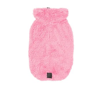 FuzzYard Dog Coat Turtle Teddy Pink Size 4