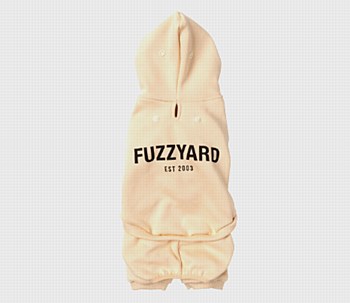 FuzzYard Dog Coat Urban Tracksuit Buttermilk Size 3