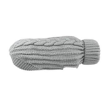 Huskimo Dog Coat Cali Knit Fog Grey 33cm