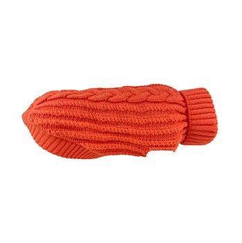 Huskimo Dog Coat Cali Knit Tangerine 46cm
